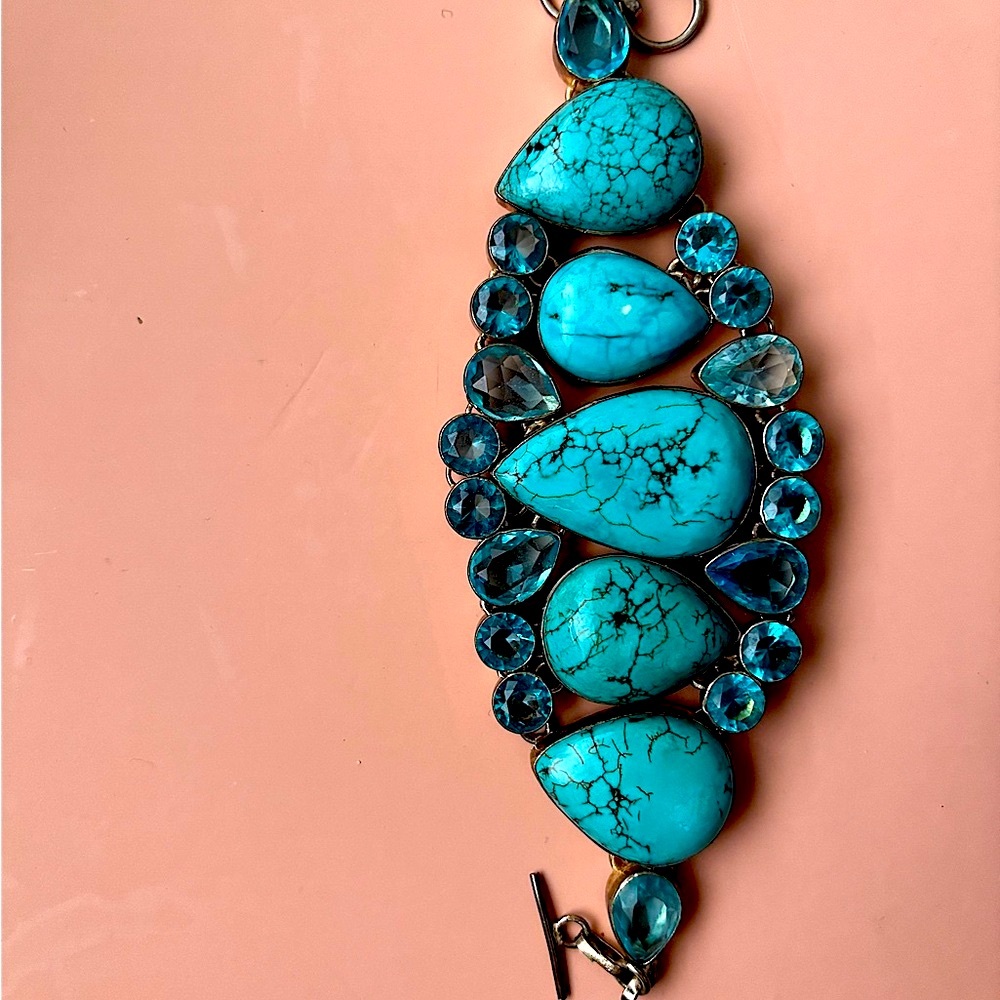 Turquoise Statement Bracelet